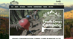 Desktop Screenshot of idaho-conservationcorps.org